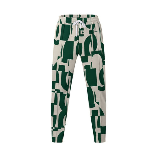 Damen lässige Chino-Hose mit modernen geometrischen Mustern R&B