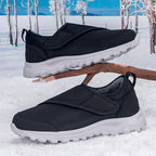 Damen Warmfutter Sneaker mit praktischem Klettverschluss R&B