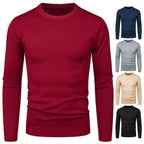 Herren Rundhalspullover aus weichem Material