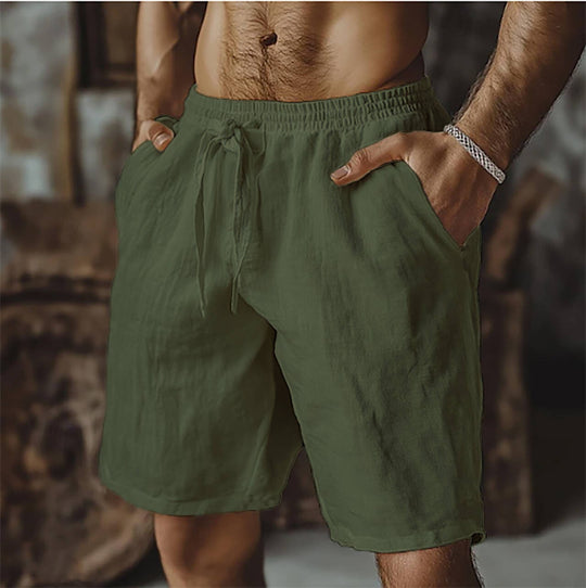 R&B | Herren-Schnürshorts aus Baumwolle