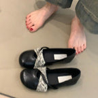 Damen Ballerinas mit floralem Riemendesign und komfortablem Fußbett R&B