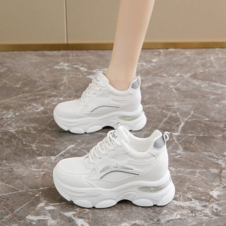 Damen atmungsaktive Komfort-Sneaker mit dämpfender Sohle R&B