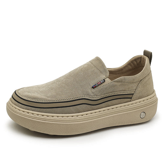 Damen Bequeme Slip-On Schuhe mit elastischen Einsätzen R&B
