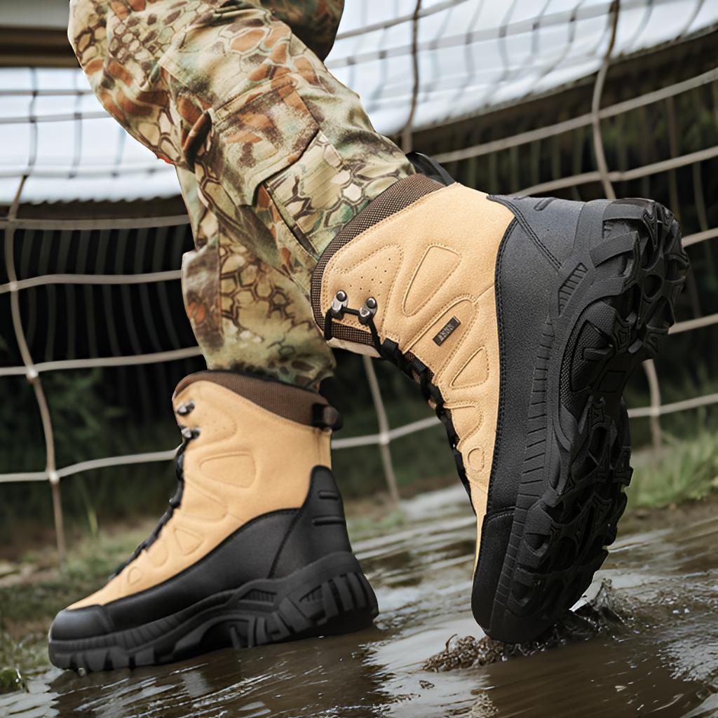 Herren Hochleistungs-Wanderschuhe mit rutschfester Sohle und atmungsaktivem Obermaterial