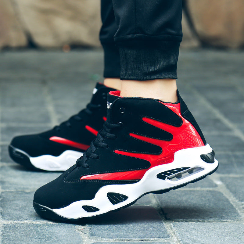 Damen Hochwertige Basketball-Sneaker mit atmungsaktiver Mesh-Konstruktion und dämpfendem Sohlenprofil R&B
