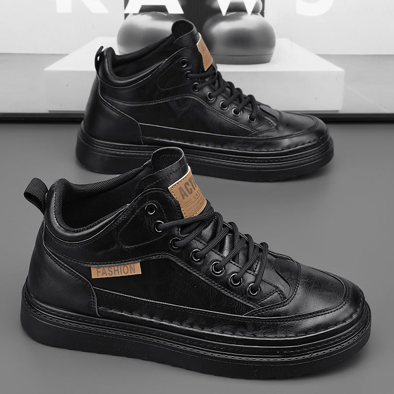 Damen Modische High-Top Sneakers mit rutschfester Sohle und Komfort-Futter