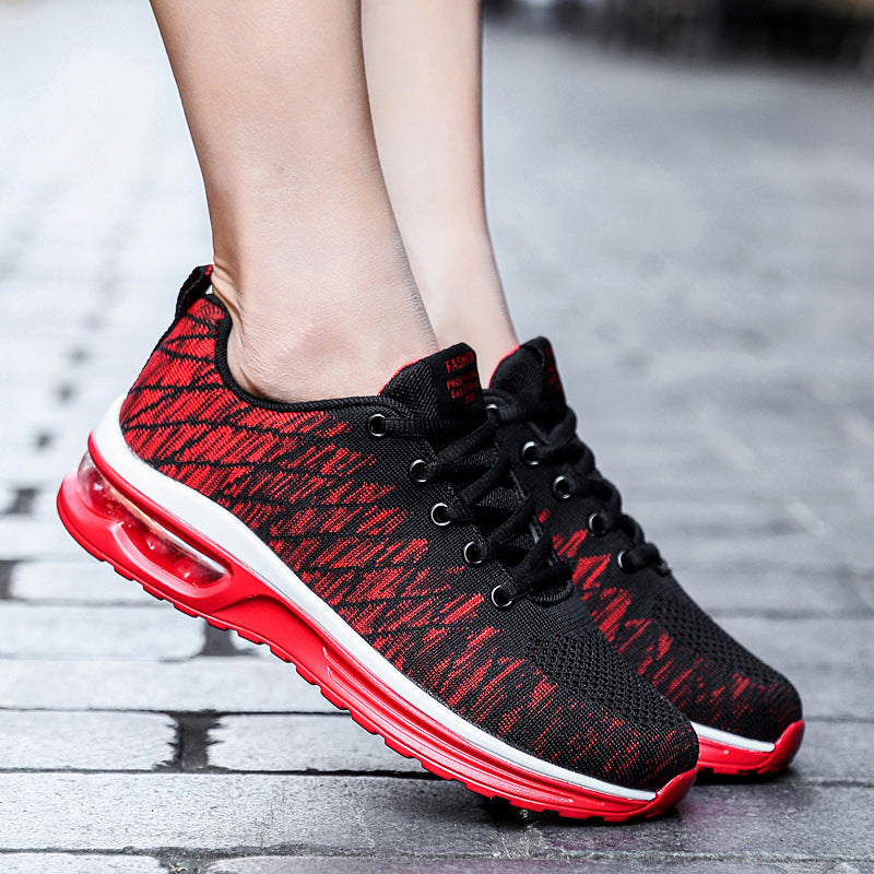 Damen Leistungsfähige Laufschuhe mit atmungsaktivem Mesh-Obermaterial und dämpfender Sohle R&B