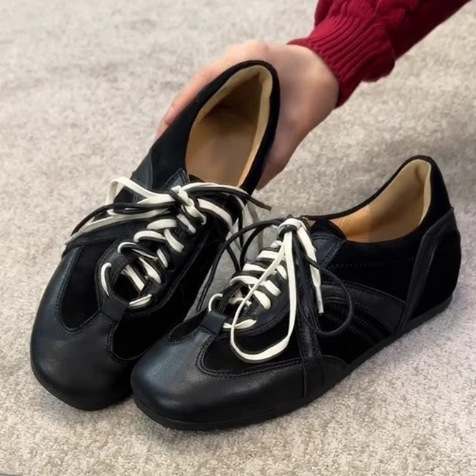 Damen Sneaker mit geschmeidigem Leder und komfortabler Profilsohle R&B
