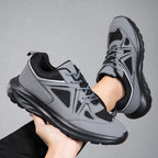 Damen Sportliche Sneaker mit rutschfester Sohle und atmungsaktiver Mesh-Oberfläche