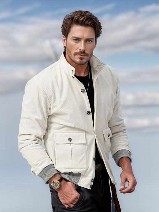 Herren modische Freizeitjacke R&B