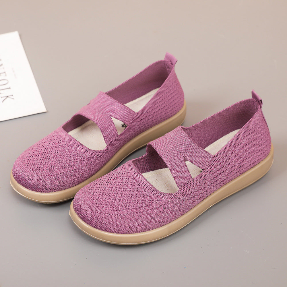 Damen Bequeme und atmungsaktive Slip-On Sneakers R&B
