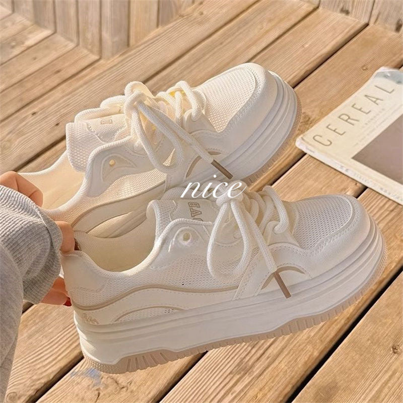 Damen Sportliche Sneakers mit dämpfender Sohle und atmungsaktiver Mesh-Oberfläche R&B