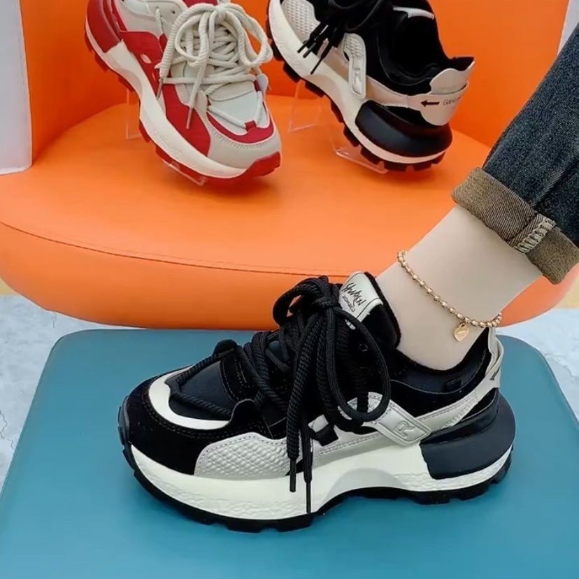 Damen Sportliche Hochleistungs-Sneaker mit stoßdämpfendem Sohlenprofil und atmungsaktiver Mesh-Oberfläche R&B
