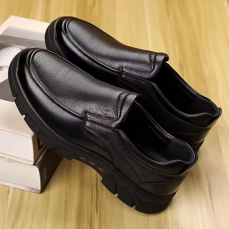 Herren Komfortable Slip-On Schnürschuhe mit rutschfester Laufsohle