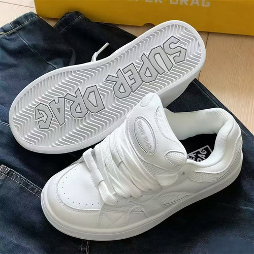 Damen Lifestyle Sneakers mit atmungsaktiver Mesh-Struktur und rutschfester Sohle R&B