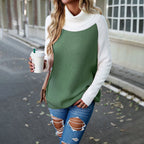 R&B | Pullover in Kontrastfarbe