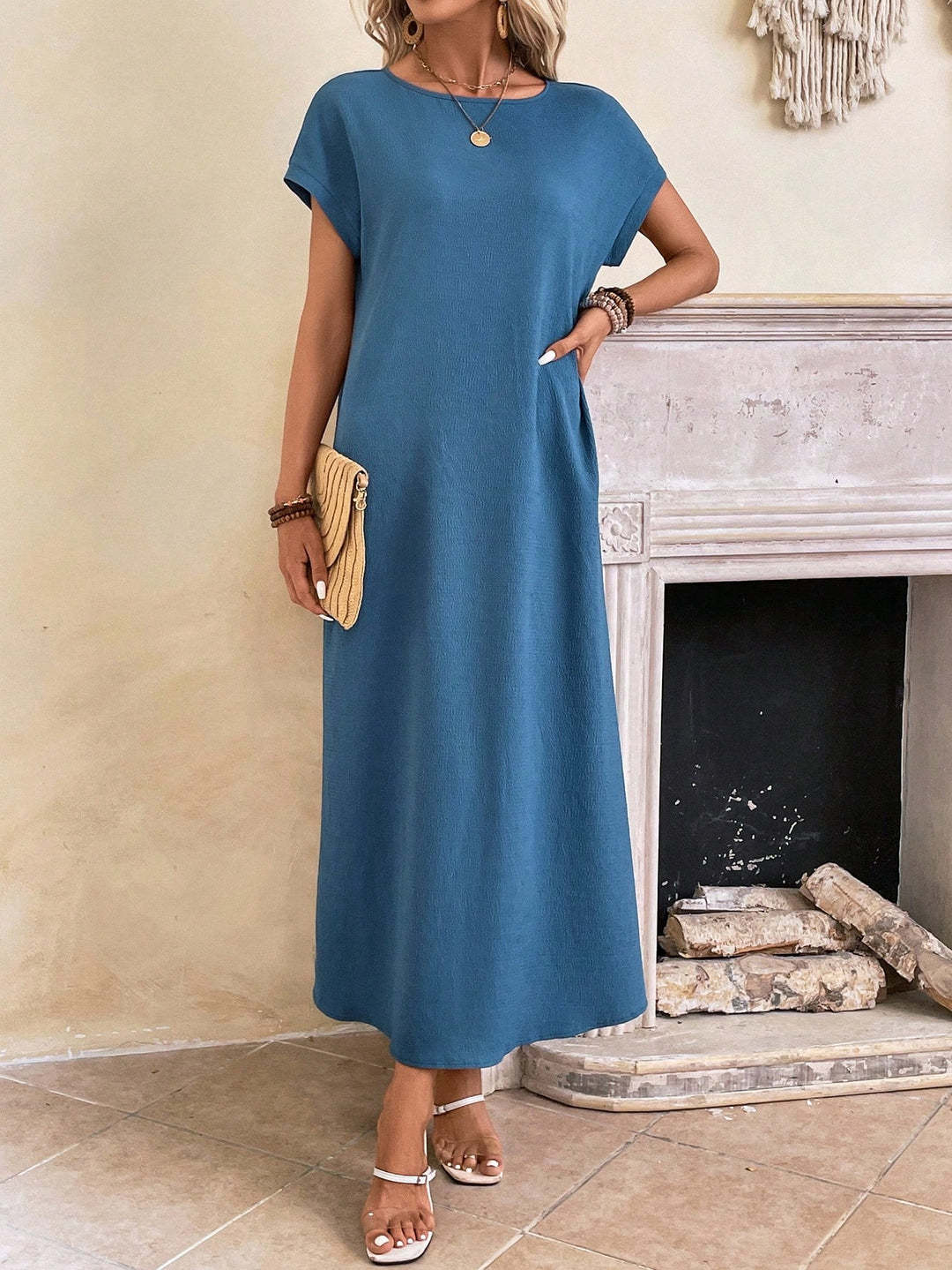 Damen Maxikleid R&B