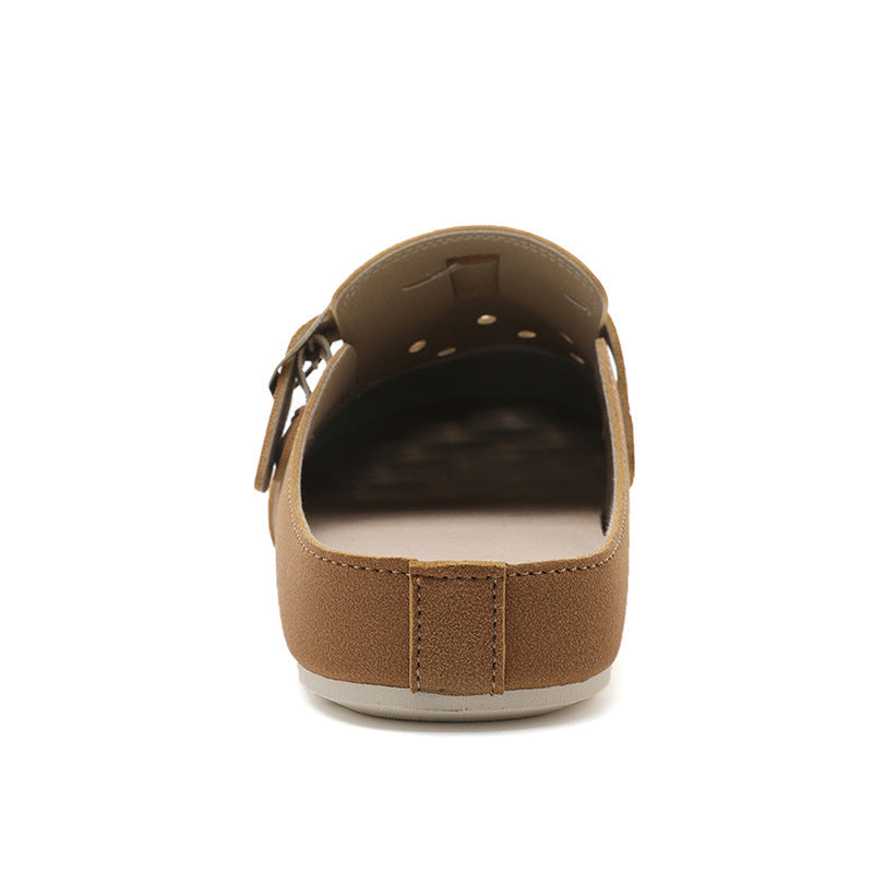 Damen bequeme Clogs mit modischem Riemen und atmungsaktivem Obermaterial R&B