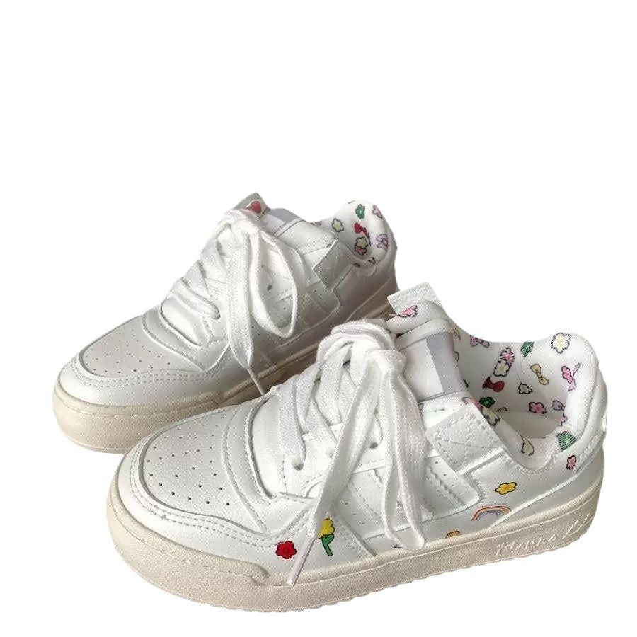 Damen Sneakers im klassischen Design mit atmungsaktiver Oberfläche