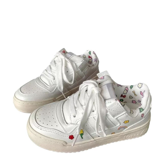 Damen Sneakers im klassischen Design mit atmungsaktiver Oberfläche R&B