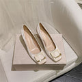 Damen elegante High Heel Pumps mit modischer Schnallenverzierung R&B