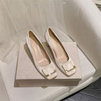 Damen elegante High Heel Pumps mit modischer Schnallenverzierung R&B