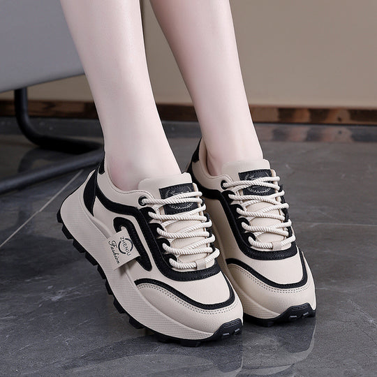 Damen Sportliche Sneakers mit rutschfester Profilsohle und atmungsaktivem Obermaterial R&B