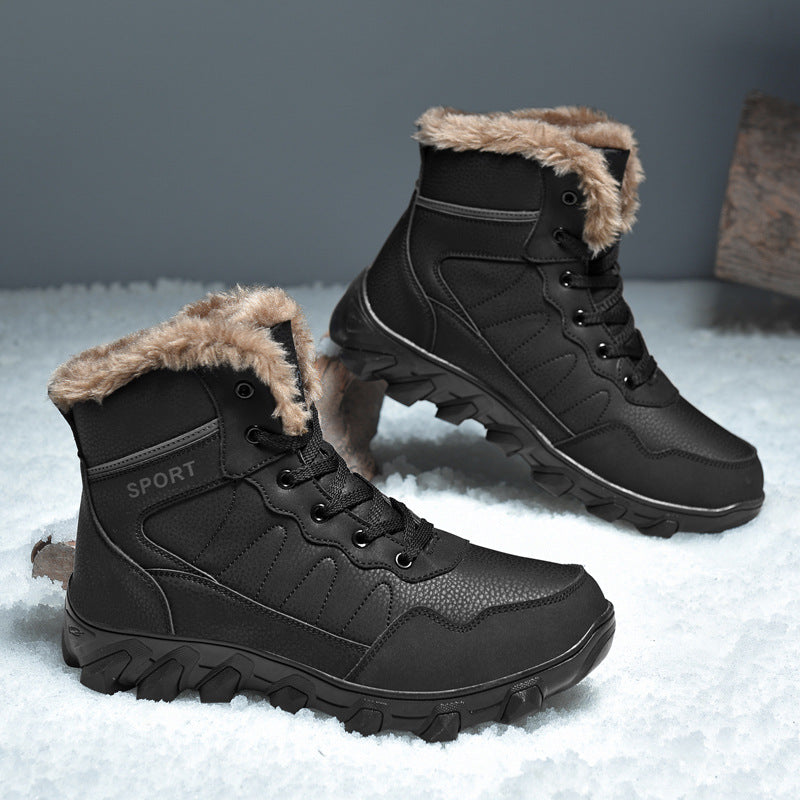 Damen Winterstiefel mit wärmendem Innenfutter und rutschfester Sohle R&B