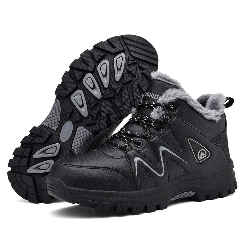 Damen Winterwanderschuhe mit isolierendem Futter und rutschfester Profilsohle R&B