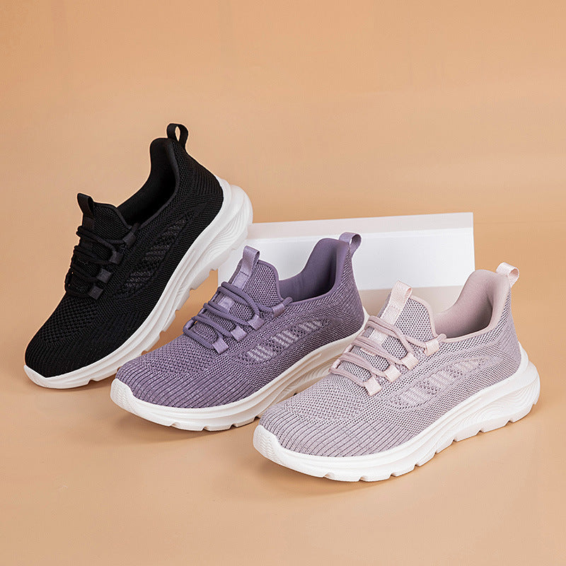 Damen Komfortable Laufsneaker mit atmungsaktivem Mesh-