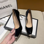 Damen Elegante und schicke High Heels mit glitzerndem Zehen-Detail R&B