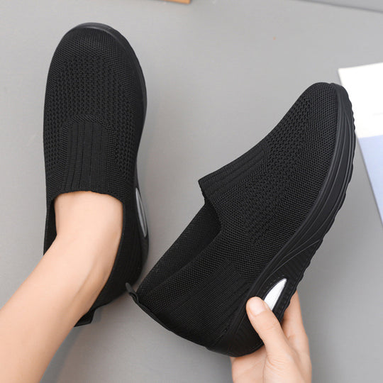 Damen Bequeme Slip-On Sneakers mit Luftpolsterung R&B