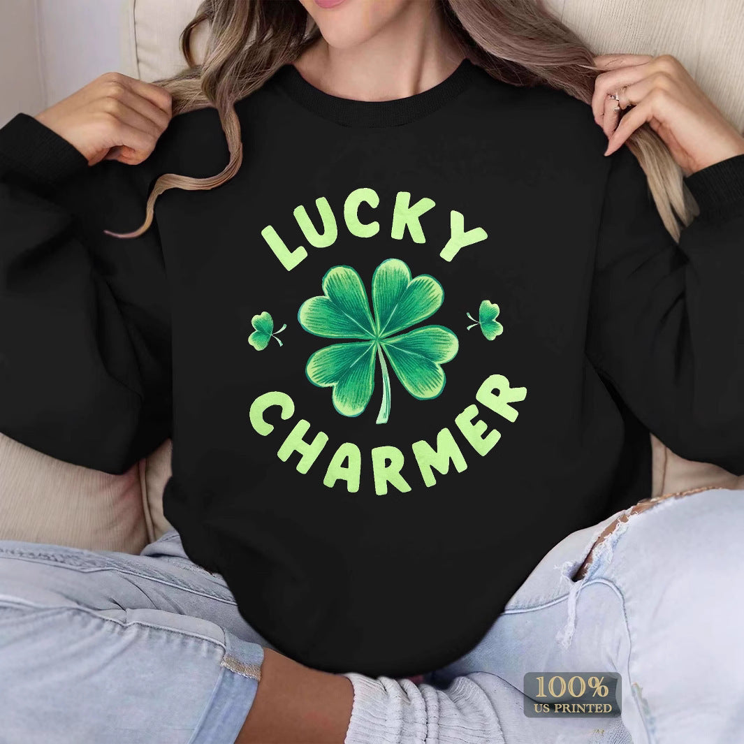 Damen Sweatshirt mit motivierendem Print und lässigem Schnitt