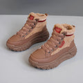 Damen Hochwertige Winter-Sneaker mit weichem Fleece-Innenfutter R&B