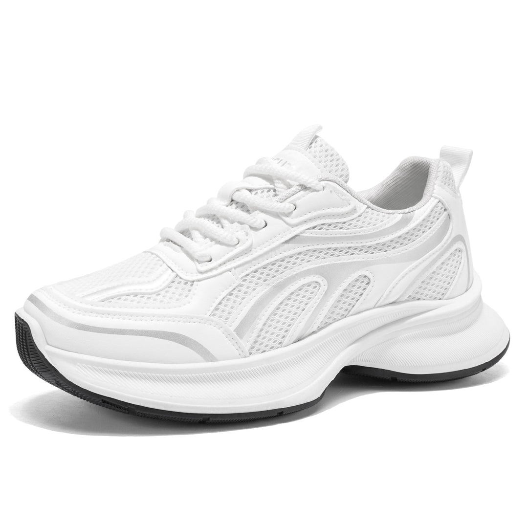 Damen Sportliche Trend Sneakers mit atmungsaktivem Mesh und dämpfender Sohle R&B