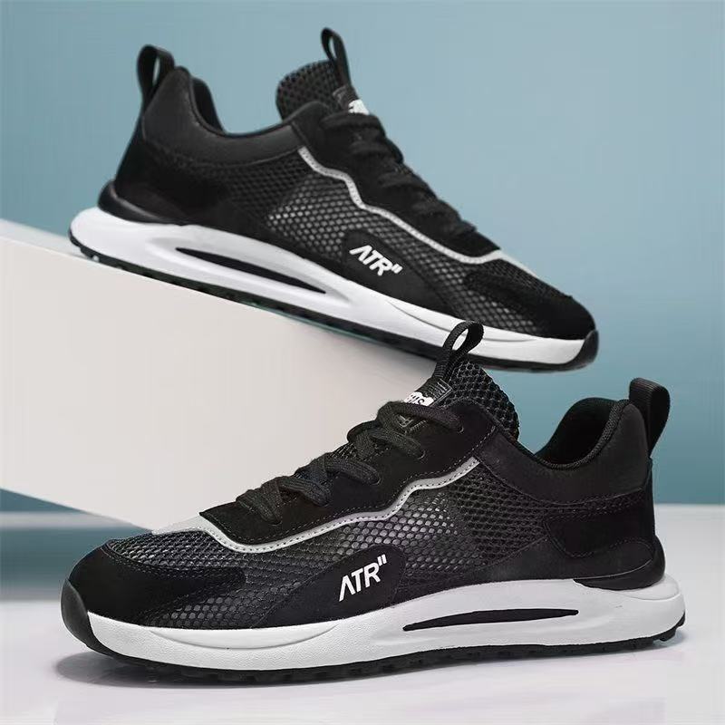 Damen Sportliche Freizeit-Schuhe mit atmungsaktiver Mesh-Oberfläche und robustem Fußbett R&B