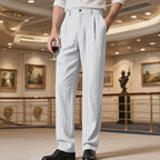 Herren elegante Streifenhose mit hohem Tragekomfort und stilvollem Design R&B