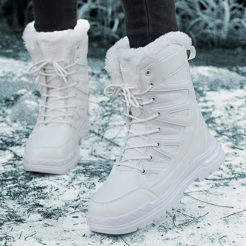 Damen Winterboots mit abnehmbarem Futter und rutschfester Sohle