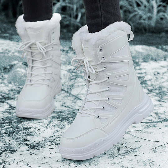 Damen Winterboots mit abnehmbarem Futter und rutschfester Sohle R&B