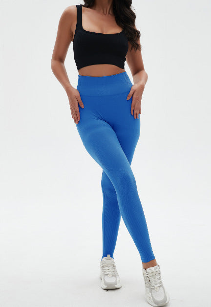 Damen Sportleggins mit hohem Bund und atmungsaktivem Material R&B