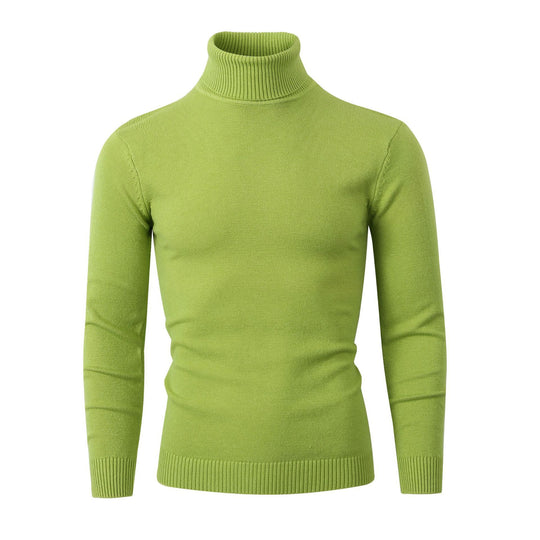 Herren bequemer Rollkragenpullover R&B