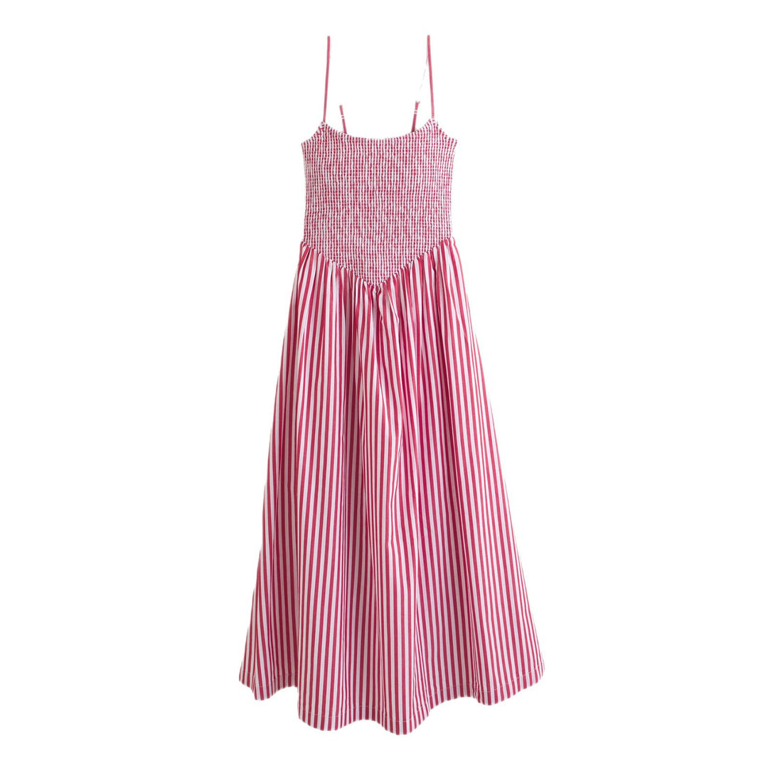 Damen Maxikleid mit floralem Design und elastischem Bund R&B