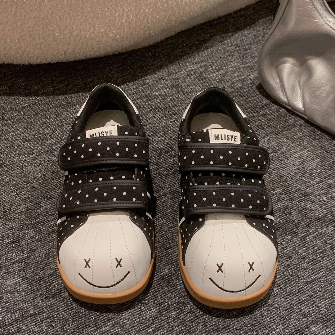 Damen Sneakers mit breiten Klettverschlüssen und lässigem Design R&B
