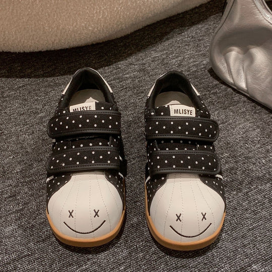 Damen Sneakers mit breiten Klettverschlüssen und lässigem Design R&B