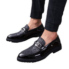 Damen Elegante Mokassins mit glitzerndem Obermaterial und modischem Design R&B