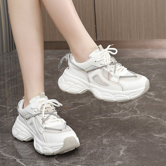 Damen Sportliche Sneakers mit modernem Design und dämpfender Sohle R&B