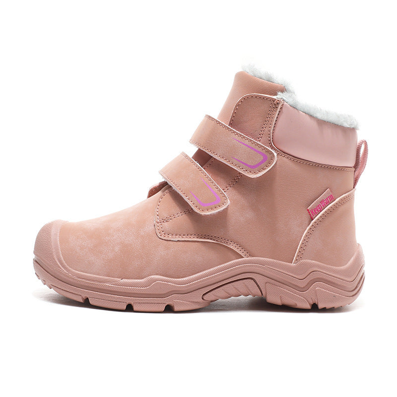 Damen Winter-Wanderschuhe mit isolierendem Futter und praktischen Klettverschlüssen R&B