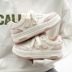 Damen Sportliche Sneakers mit verspielt floralem Design und gepolsterter Sohle
