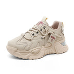 Damen Sportliche Chunky Sneakers mit atmungsaktiver Polsterung R&B