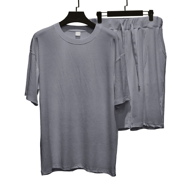 Herren stylishes Freizeit-Set aus atmungsaktivem Material R&B